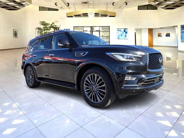 Used 2023 INFINITI QX80 Premium Select w/ Cargo Package AWD/4WD image 3