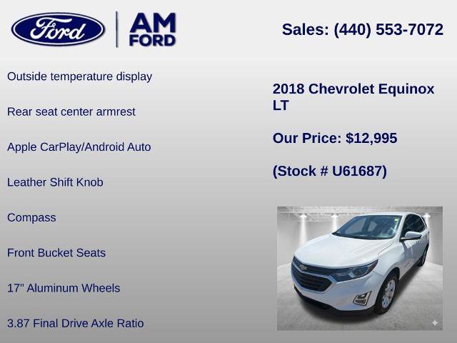 Used 2018 Chevrolet Equinox LT AWD/4WD image 17