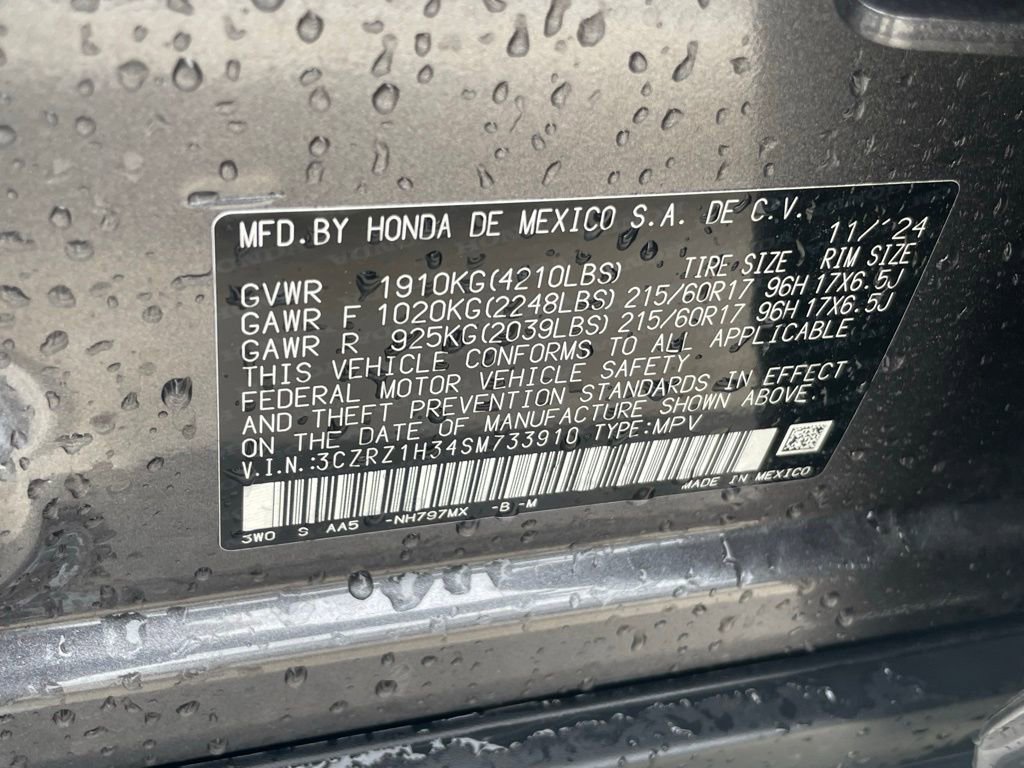Used 2025 Honda HR-V LX image 30