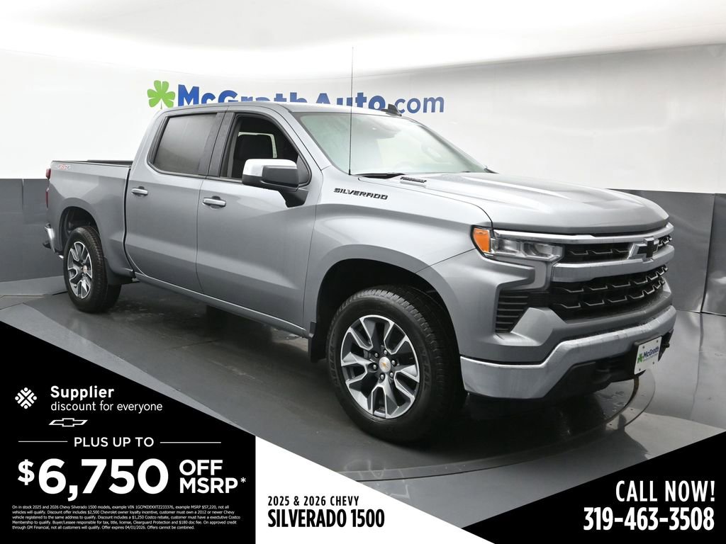 New 2026 Chevrolet Silverado 1500 LT w/ All Star Edition Plus