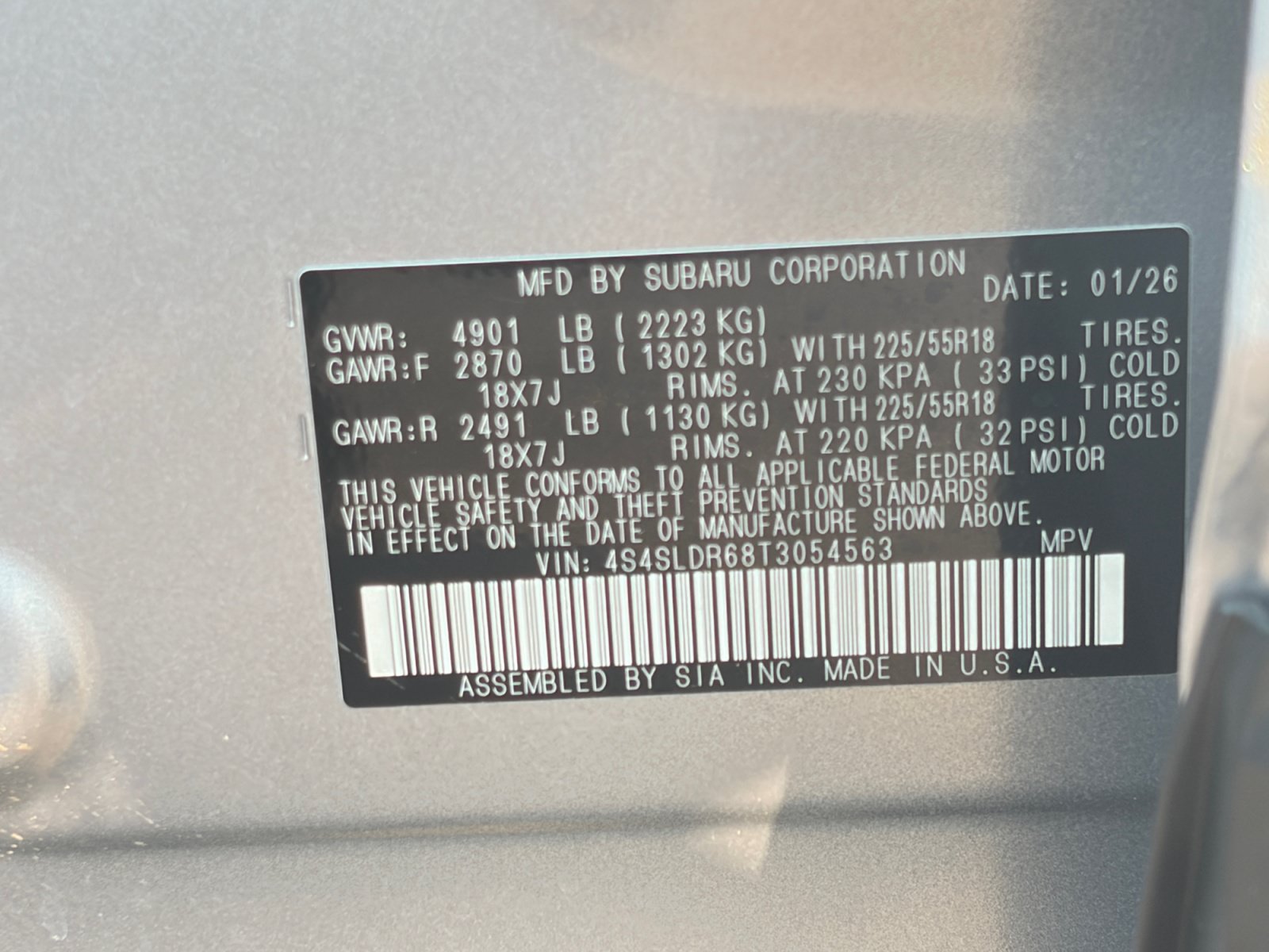 Certified 2026 Subaru Forester Limited AWD/4WD image 34