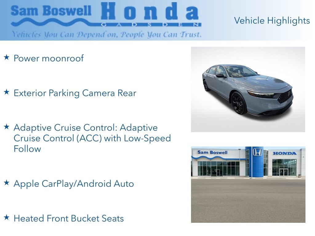 Used 2025 Honda Accord SE image 5