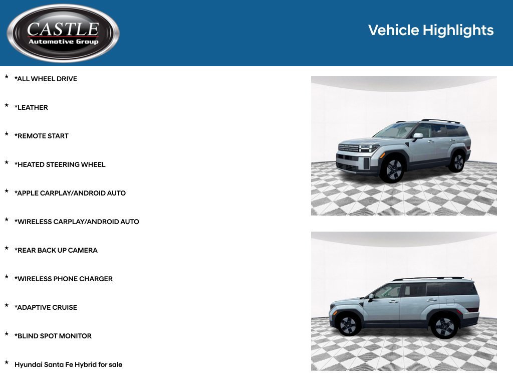 New 2026 Hyundai Santa Fe SEL AWD/4WD image 3