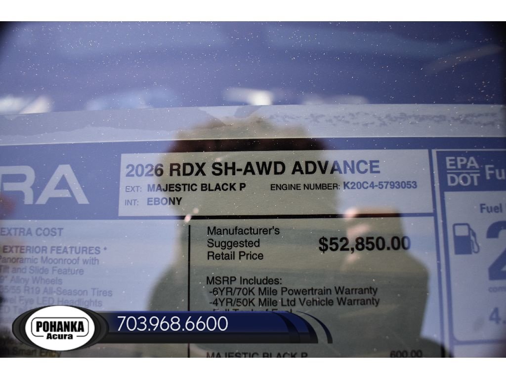 New 2026 Acura RDX w/ Advance Package AWD/4WD image 40