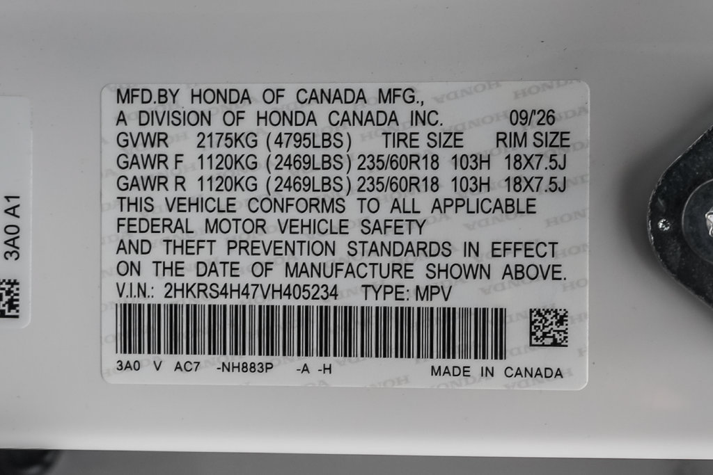 New 2027 Honda CR-V EX image 14