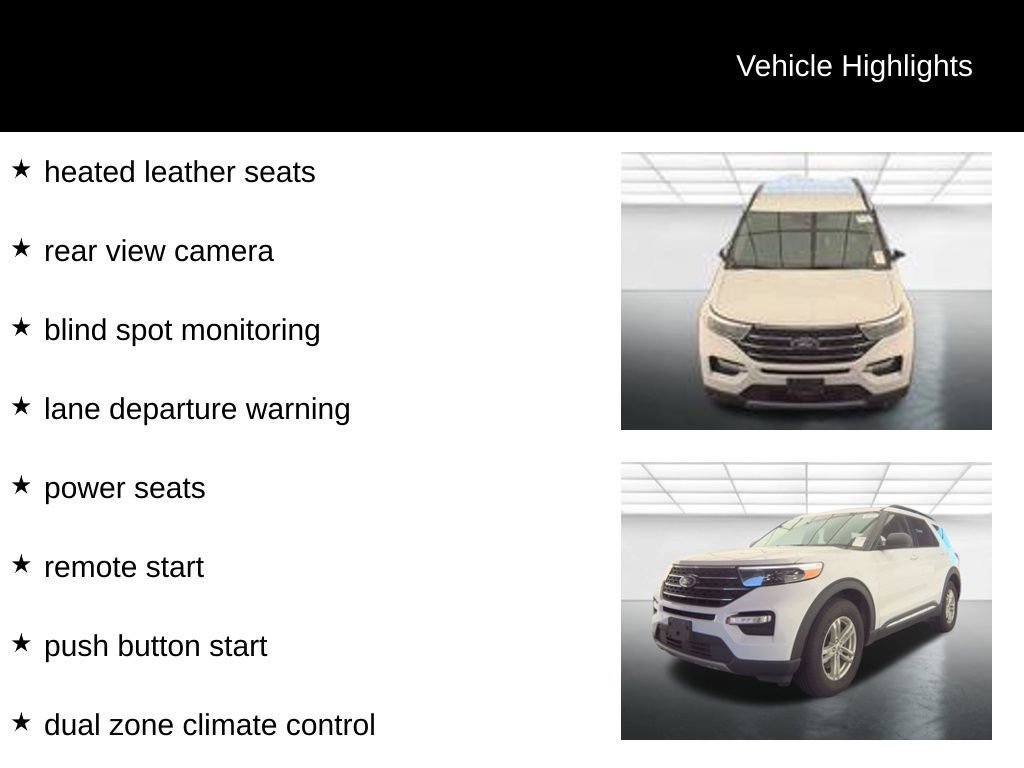 Used 2023 Ford Explorer XLT w/ Equipment Group 202A image 10