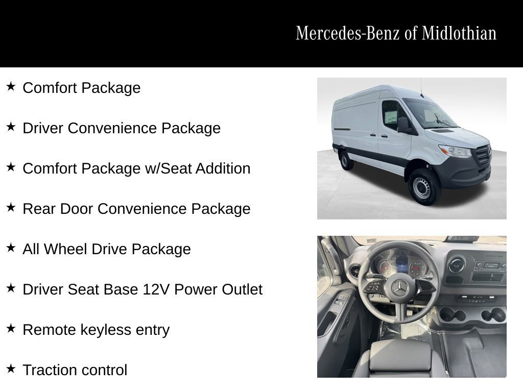 New 2025 Mercedes-Benz Sprinter 2500 image 6
