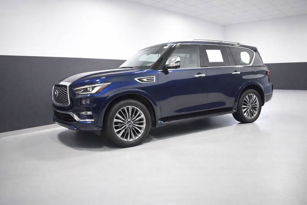 Used 2021 INFINITI QX80 Sensory w/ All-Season Package image 2