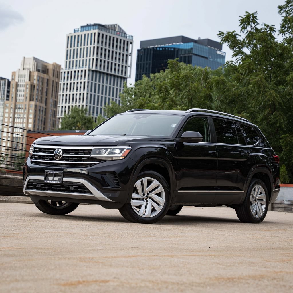 Used 2021 Volkswagen Atlas SEL AWD/4WD image 1