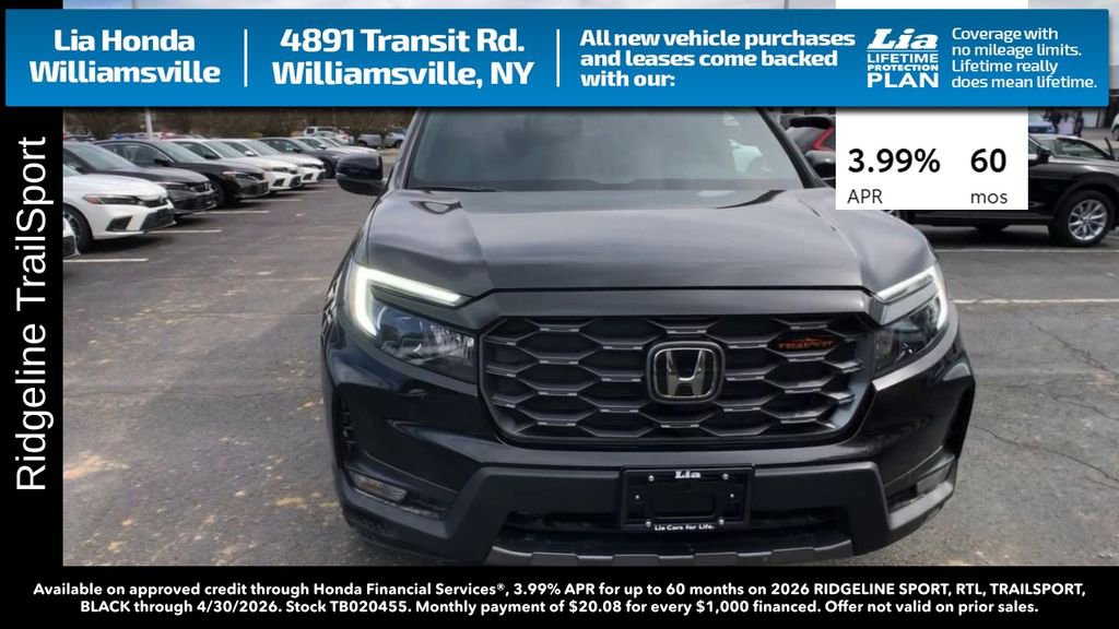 New 2026 Honda Ridgeline TrailSport image 3