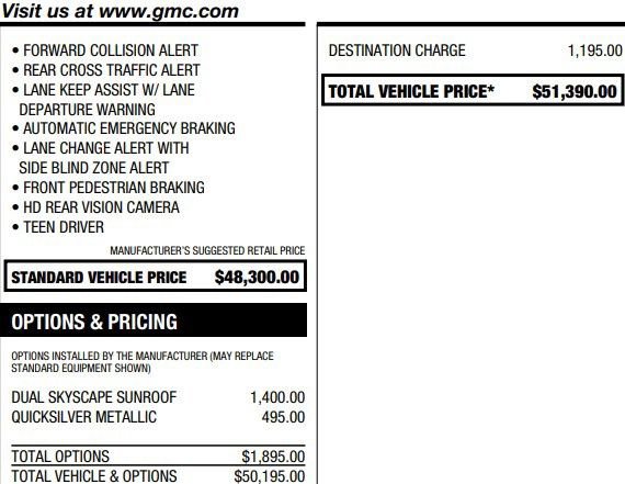 Used 2020 GMC Acadia Denali image 2