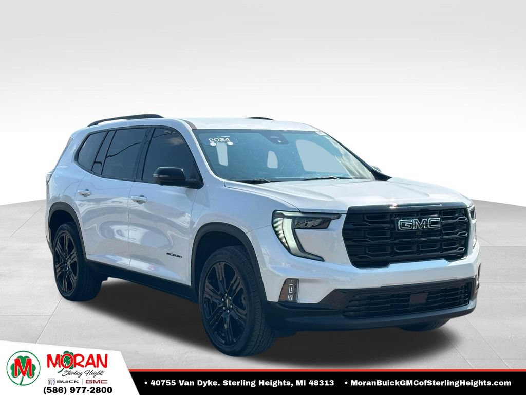Certified 2024 GMC Acadia Elevation w/ Black Edition FWD image 6