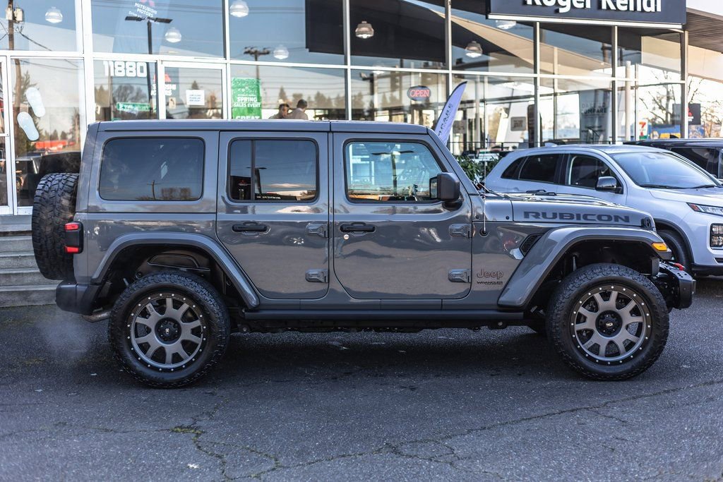 Used 2021 Jeep Wrangler Unlimited Rubicon w/ Uconnect 4C Nav & Sound Group image 8