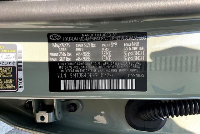 New 2025 Hyundai Santa Cruz SEL image 14