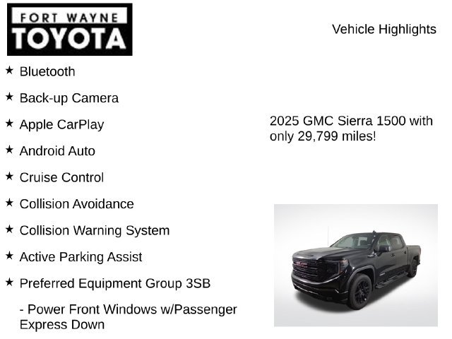 Used 2025 GMC Sierra 1500 Elevation w/ Preferred Package AWD/4WD image 8