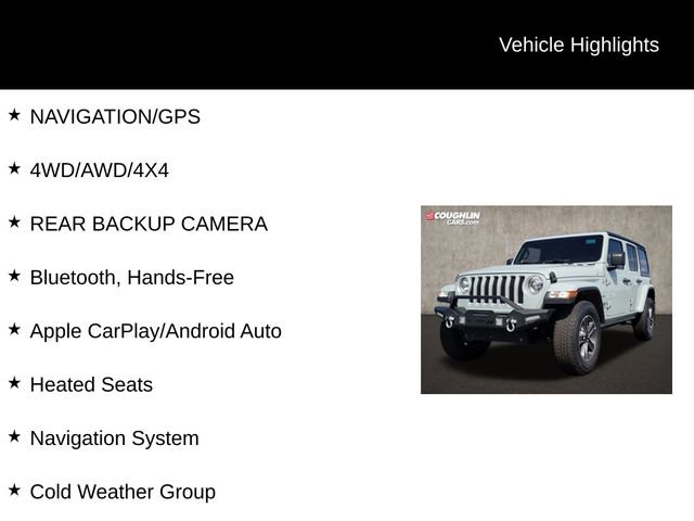 Used 2023 Jeep Wrangler Sahara w/ Cold Weather Group image 2