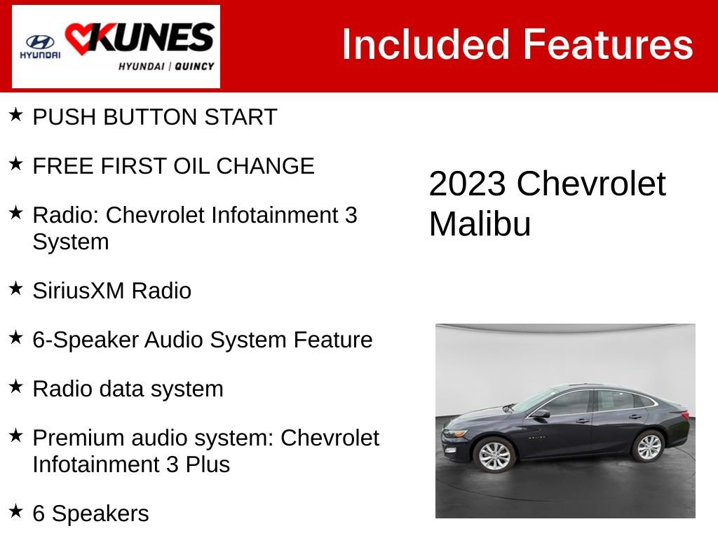 Used 2023 Chevrolet Malibu LT FWD image 3