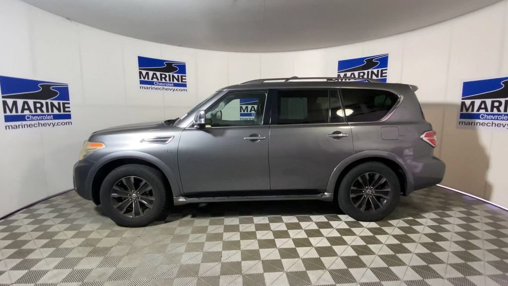 Used 2017 Nissan Armada Platinum w/ Captain Seat Package RWD image 7