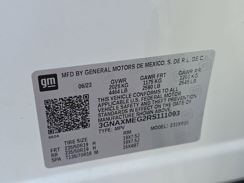 Certified 2024 Chevrolet Equinox RS image 37