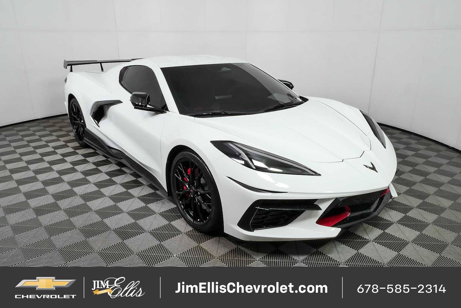 Certified 2024 Chevrolet Corvette Stingray Preferred Cpe w/ Stealth Interior Trim Package
