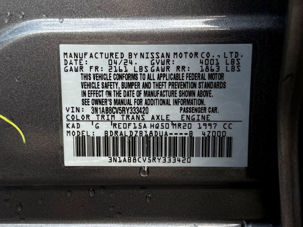 Used 2024 Nissan Sentra SV image 34
