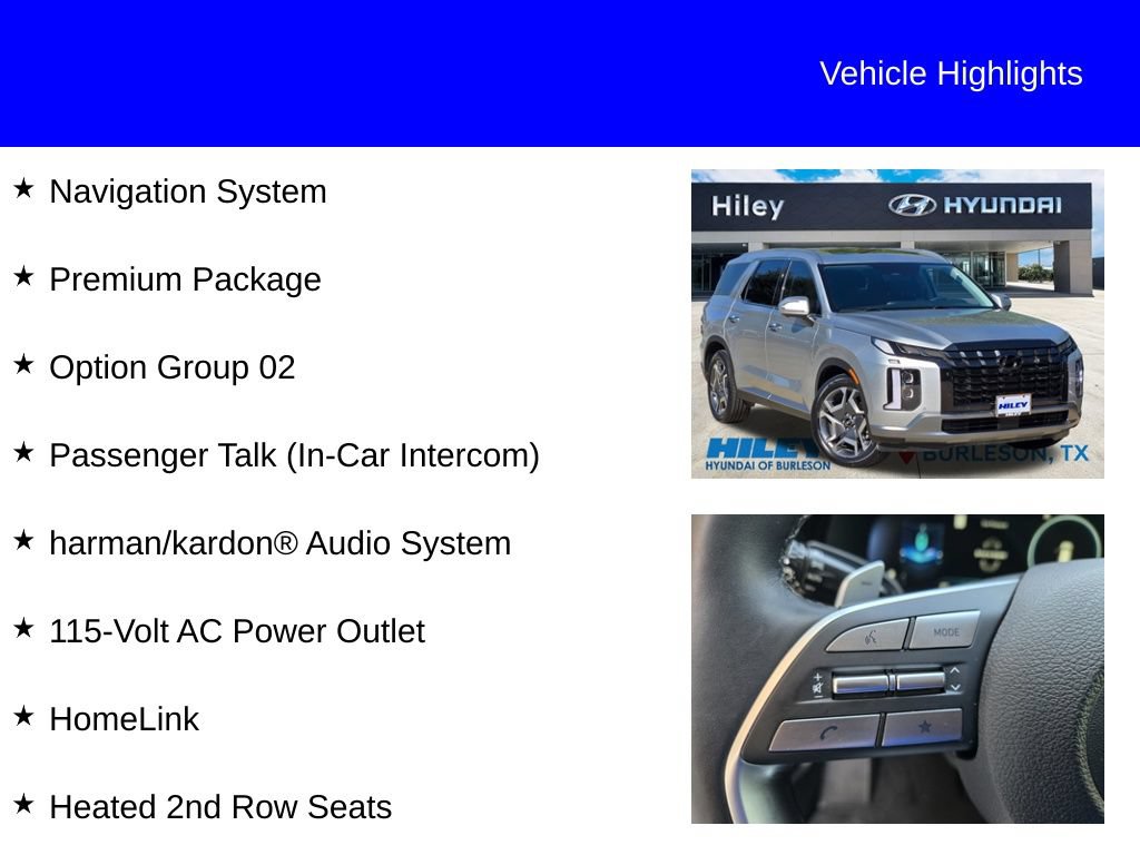 Certified 2024 Hyundai Palisade SEL w/ Premium Package FWD image 9