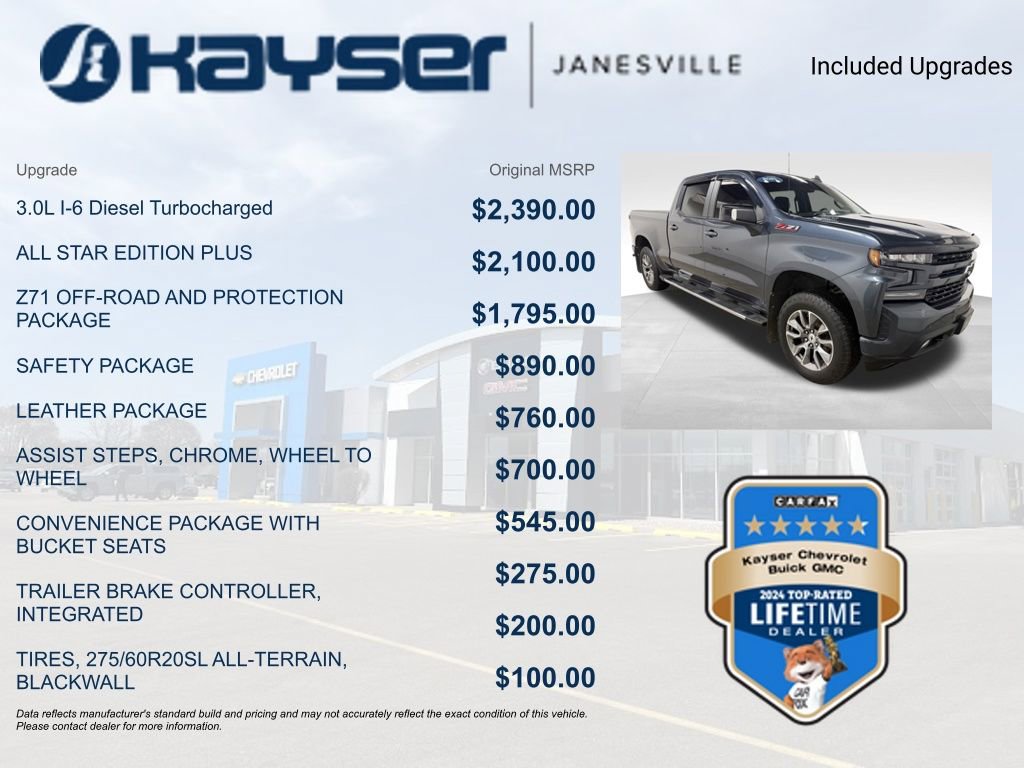 Certified 2021 Chevrolet Silverado 1500 RST w/ True North Edition Plus image 2