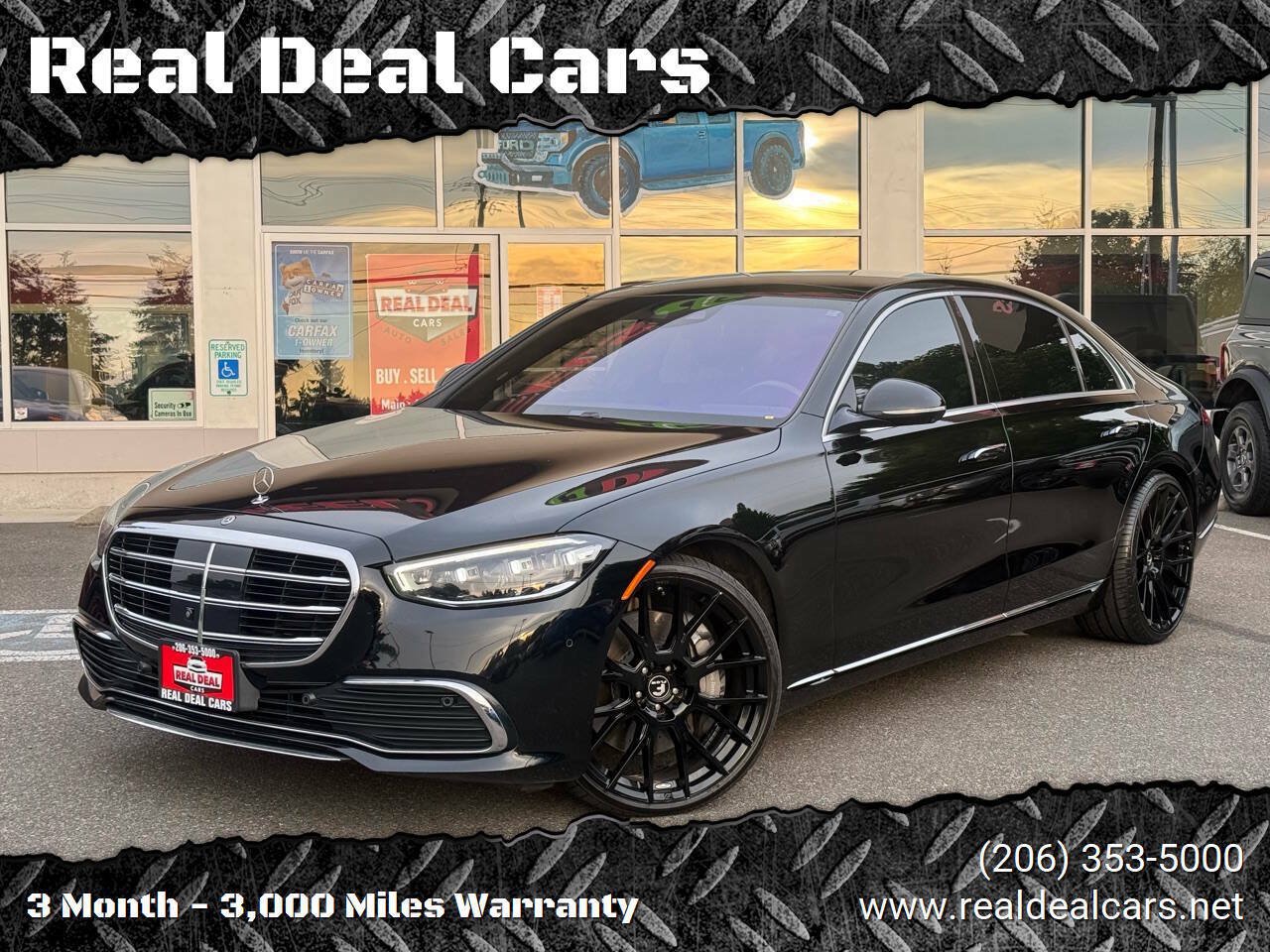 Used 2021 Mercedes-Benz S 580 4MATIC Sedan image 1