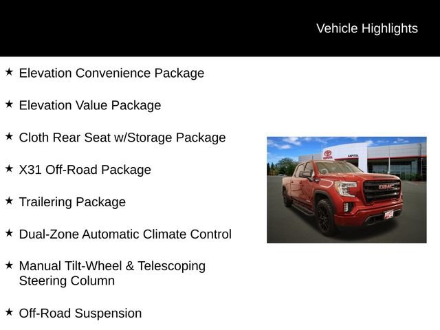 Used 2020 GMC Sierra 1500 Elevation w/ Elevation Value Package AWD/4WD image 3