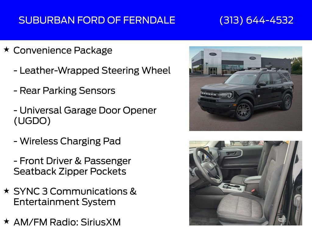 Used 2023 Ford Bronco Sport Big Bend w/ Convenience Package image 9