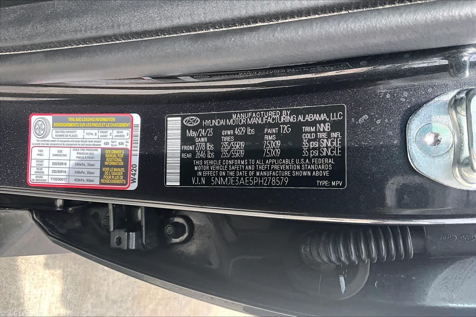 Certified 2023 Hyundai Tucson Limited FWD image 33