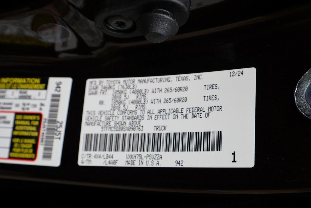 New 2025 Toyota Tundra 1794 Edition image 47