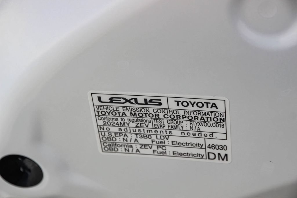 Certified 2024 Lexus RZ 300e Premium FWD image 27
