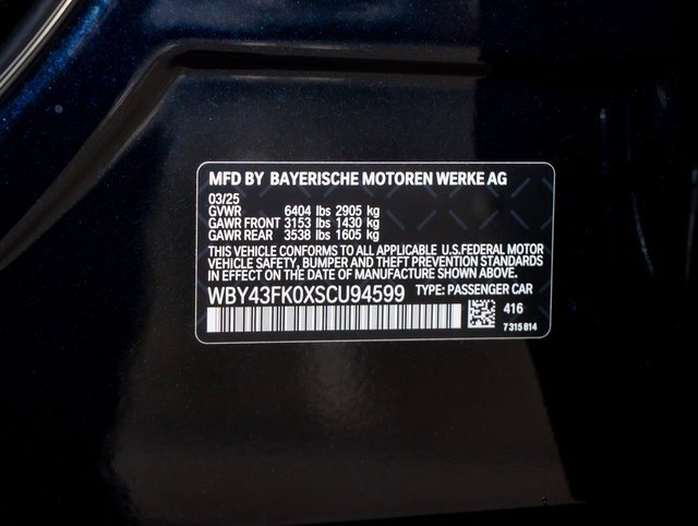 Used 2025 BMW i5 M60 w/ Premium Package image 23