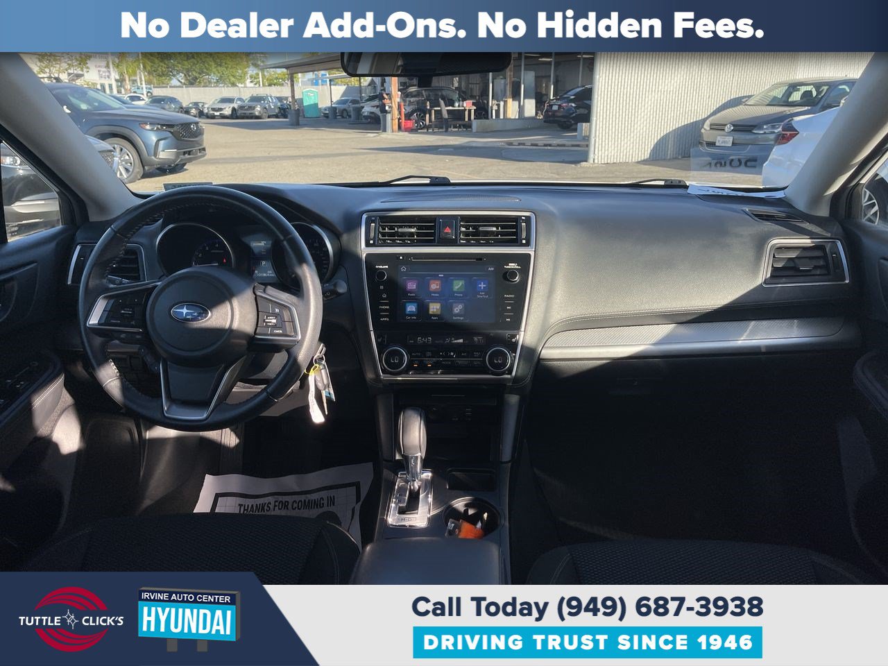 Used 2018 Subaru Outback 2.5i Premium w/ Protection Package #1 AWD/4WD image 12