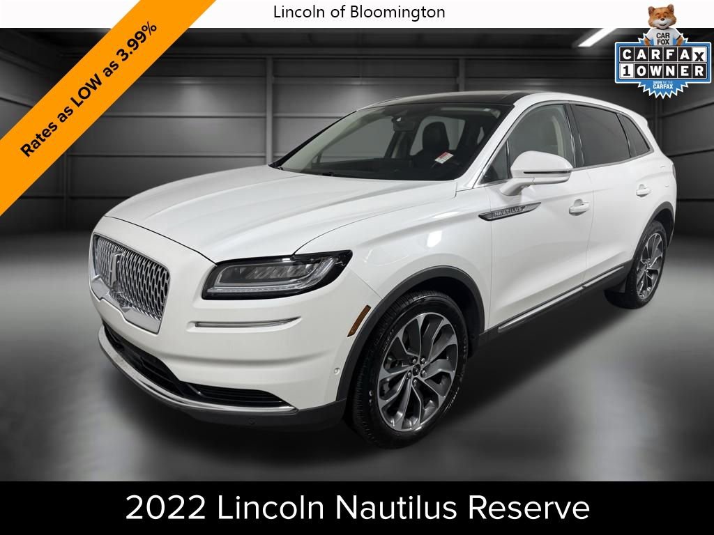 Certified 2022 Lincoln Nautilus Reserve w/ Equipment Group 201A image 1