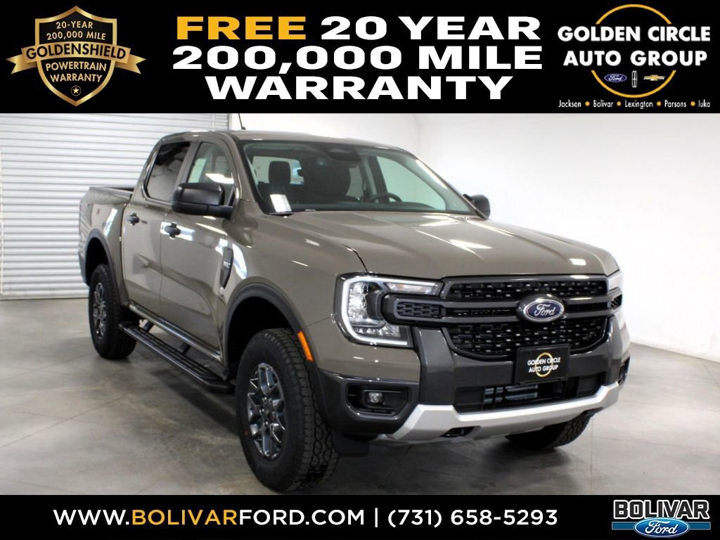 New 2025 Ford Ranger XLT w/ Equipment Group 301A High image 1