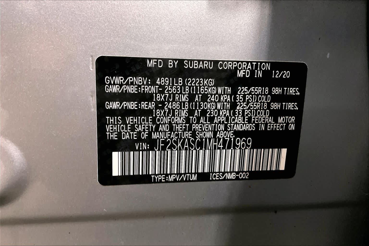 Used 2021 Subaru Forester Limited AWD/4WD image 35
