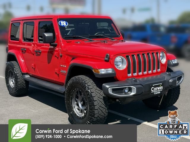 Used 2018 Jeep Wrangler Unlimited Sahara w/ Safety Group
