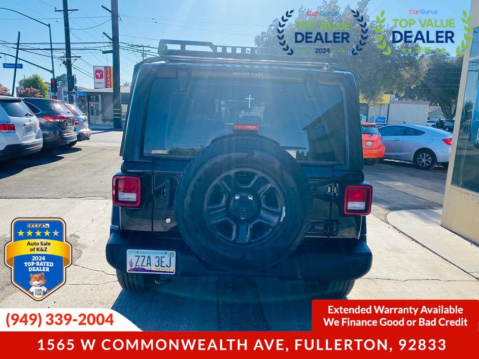 Used 2018 Jeep Wrangler Unlimited Sport image 13