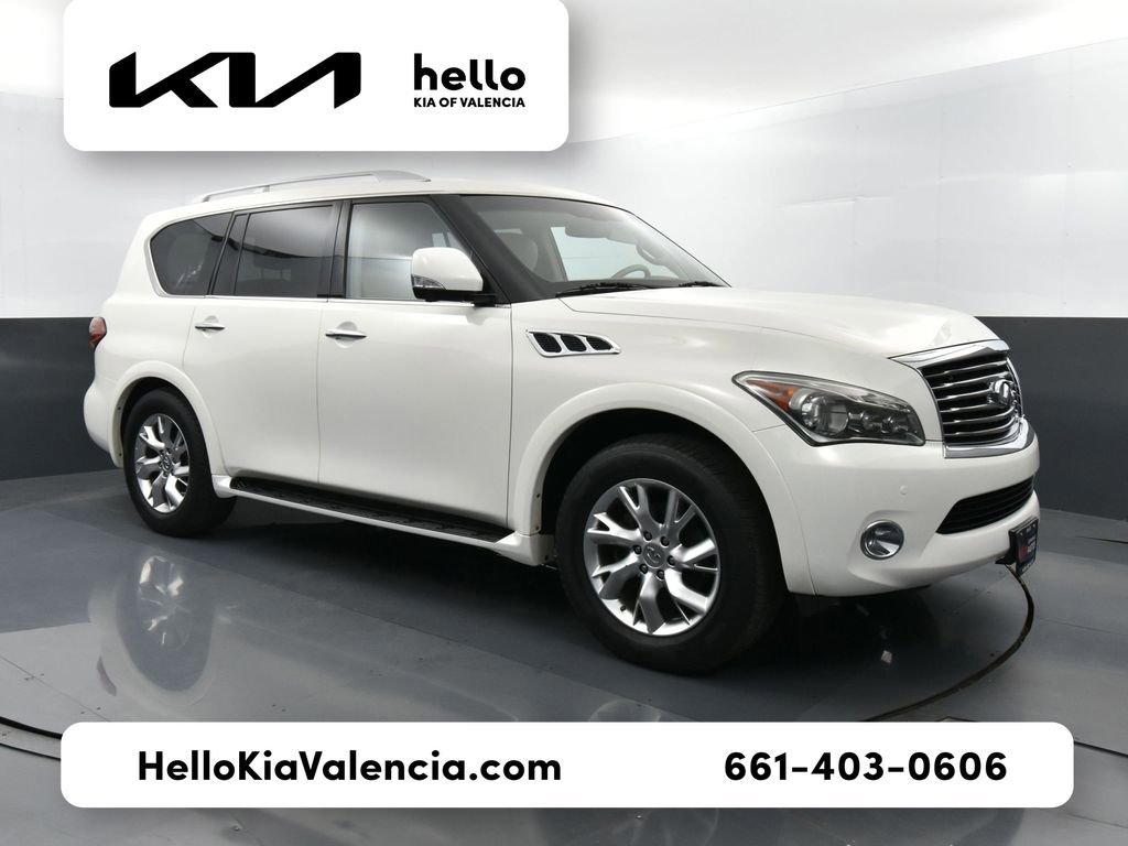 Used 2012 INFINITI QX56 4WD w/ Theater Pkg