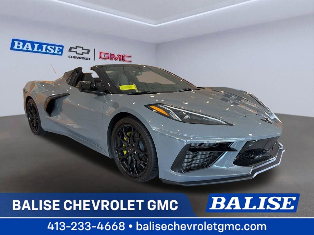 Used 2024 Chevrolet Corvette Stingray Preferred Conv w/ Stealth Interior Trim Package RWD image 1