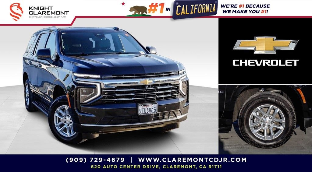 Used 2025 Chevrolet Tahoe LT AWD/4WD image 1