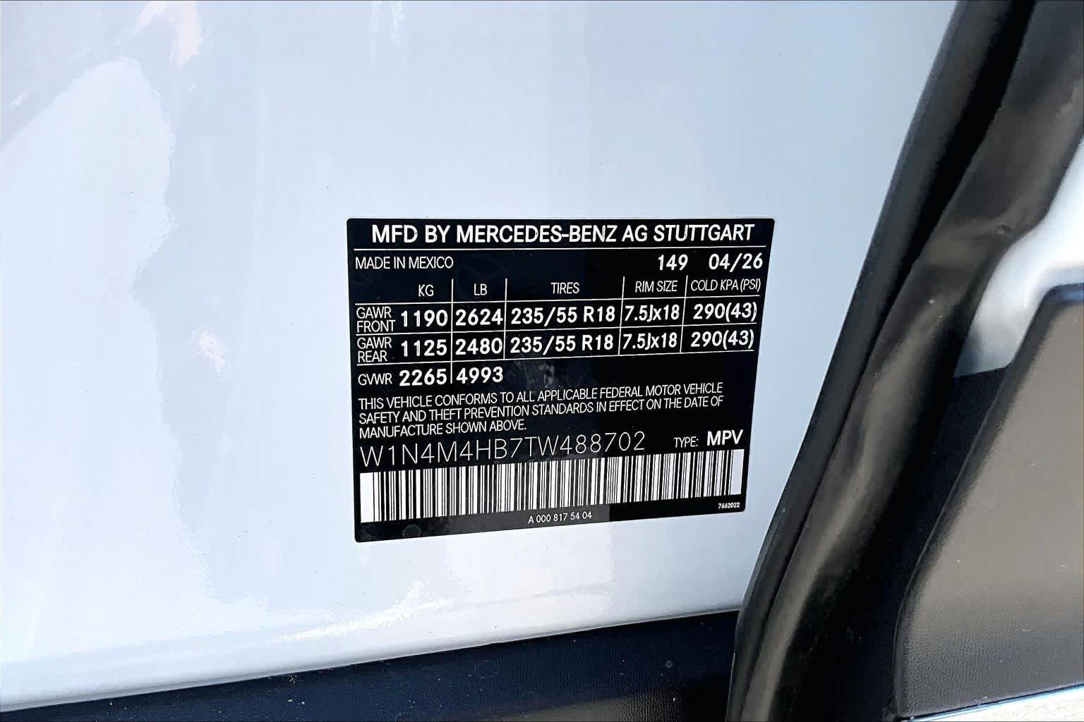 New 2026 Mercedes-Benz GLB 250 4MATIC image 13