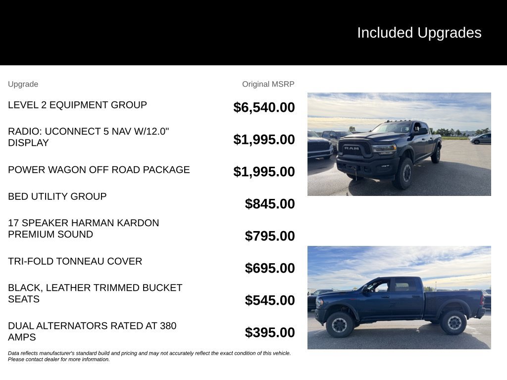 Used 2022 RAM 2500 Power Wagon w/ Level 2 Equipment Group AWD/4WD image 6