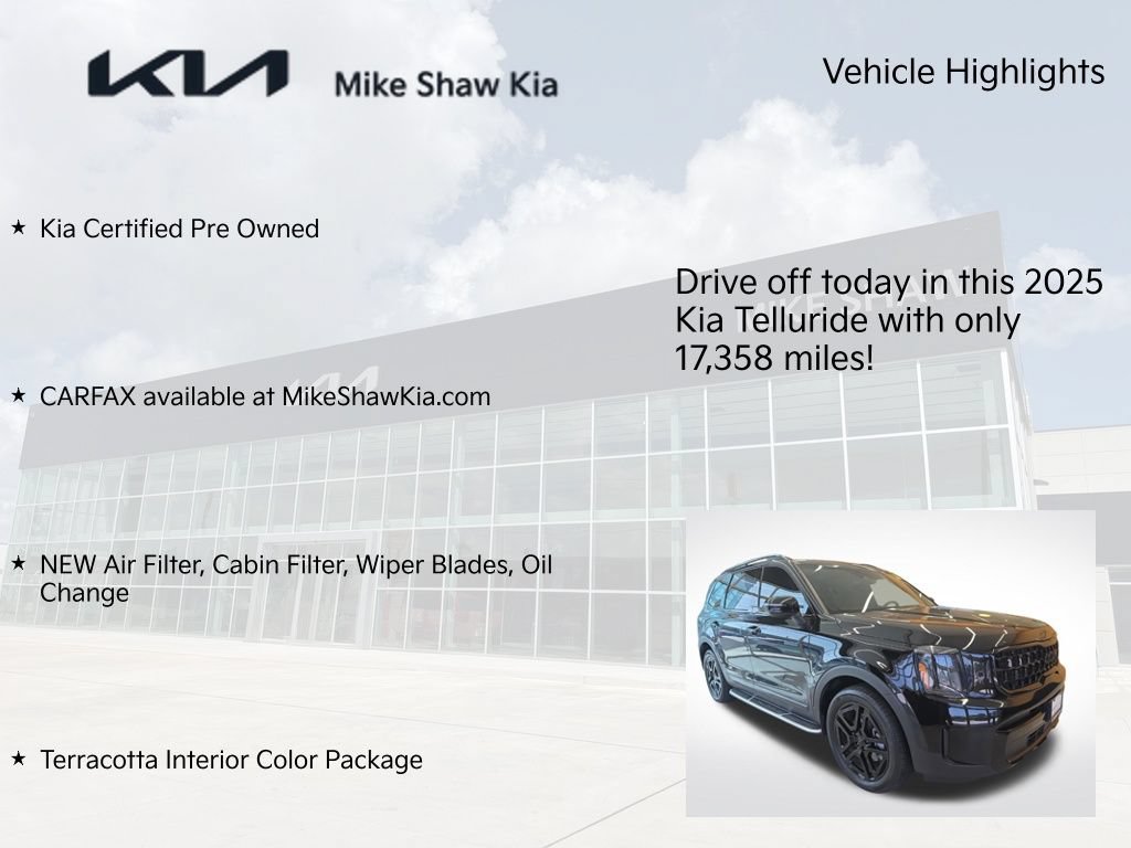 Certified 2025 Kia Telluride EX X-Line AWD/4WD image 10