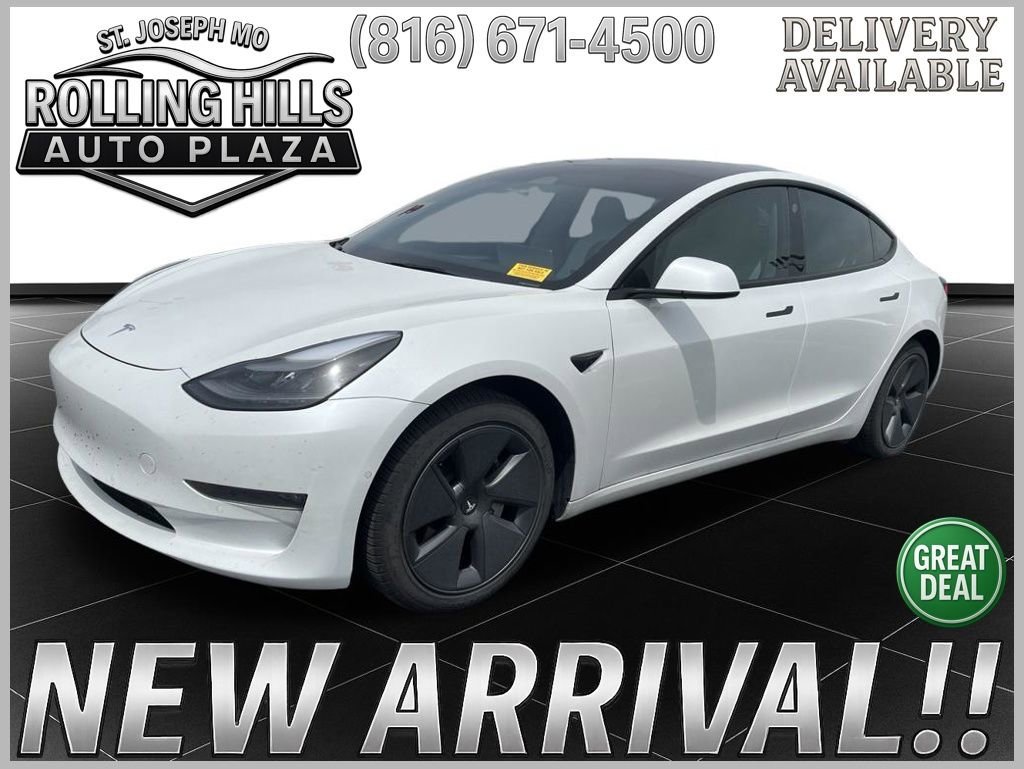 Used 2022 Tesla Model 3 Long Range AWD/4WD image 1