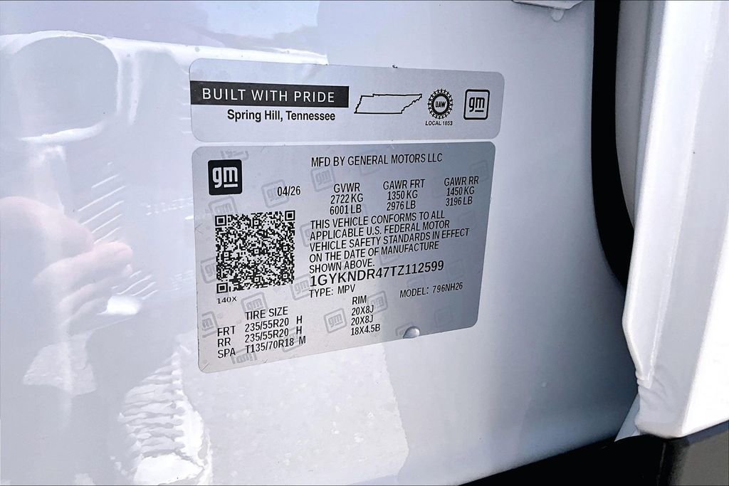 New 2026 Cadillac XT5 Premium Luxury w/ Driver Assist Package AWD/4WD image 13