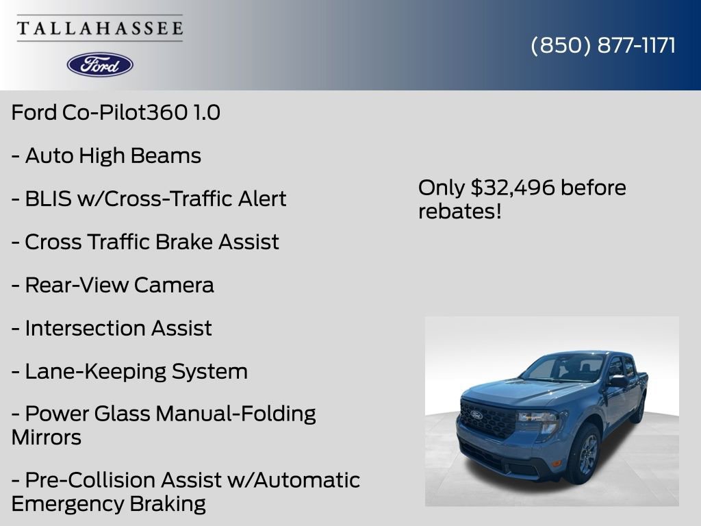 New 2025 Ford Maverick XLT w/ Equipment Group 302A image 11