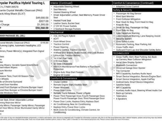 Used 2022 Chrysler Pacifica Touring-L FWD image 37